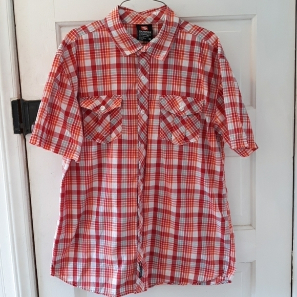 South Pole Other - Southpole short sleeve button plaid XL